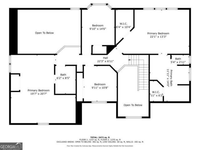 117 Willow View Ln, Canton, GA 30114 - view of property floor plan