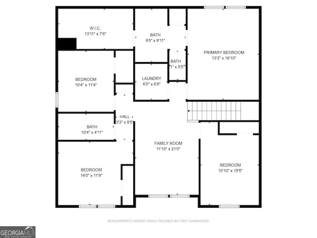 4720 Dufour Dr, Lilburn, GA 30047 - view of floor plan / room layout