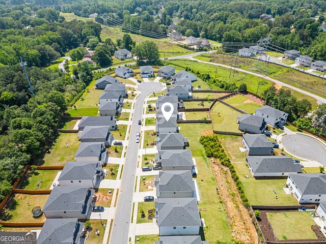 4720 Dufour Dr, Lilburn, GA 30047 - aerial perspective of suburban area