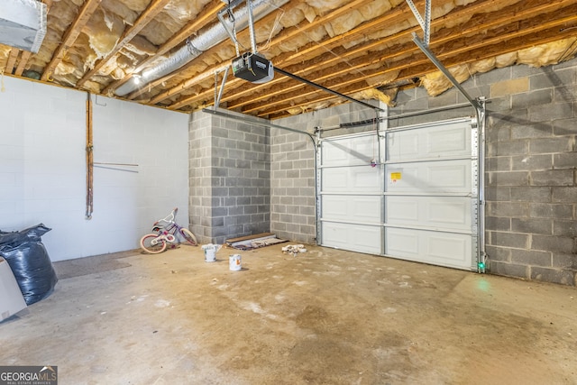 23 Raleigh Dr, Lafayette, GA 30728 - garage with a garage door opener
