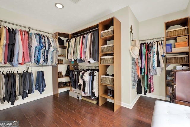 4320 Oklahoma Way NW, Kennesaw, GA 30152 - spacious closet featuring wood finished floors