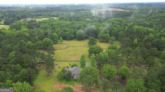 142 Carr Rd, Lagrange, GA 30241 - aerial view of sparsely populated area with a heavily wooded area