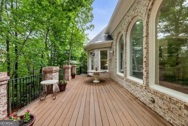 8970 Moor Park Run, Duluth, GA 30097 - view of deck
