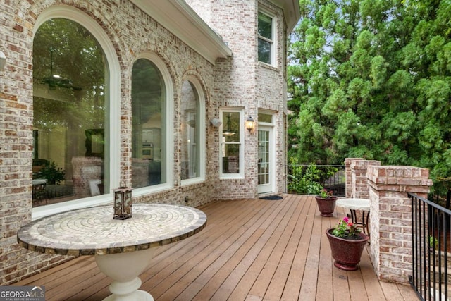 8970 Moor Park Run, Duluth, GA 30097 - view of wooden terrace