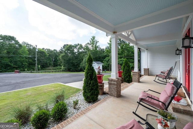 1270 Mccannon Morris Rd, Hull, GA 30646 - view of porch