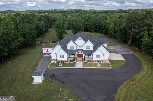 1270 Mccannon Morris Rd, Hull, GA 30646 - view of subject property featuring a forest