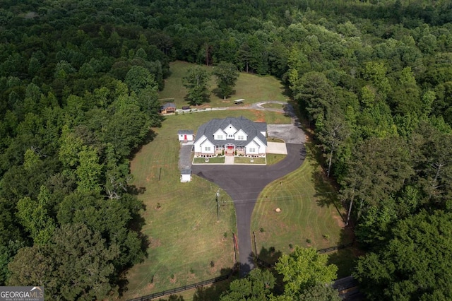 1270 Mccannon Morris Rd, Hull, GA 30646 - view of property location with a heavily wooded area