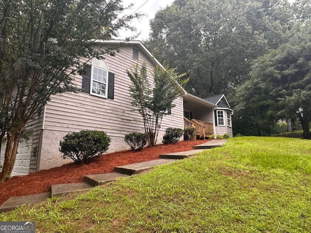 80 Brooks Ln, Dallas, GA 30157 - view of front of home with a front yard