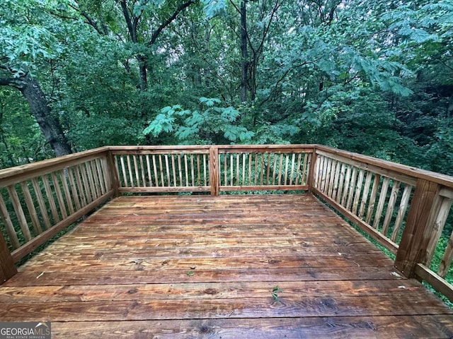 80 Brooks Ln, Dallas, GA 30157 - view of wooden deck