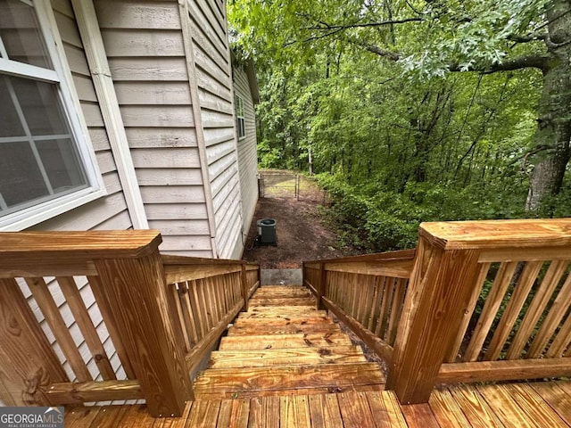 80 Brooks Ln, Dallas, GA 30157 - view of wooden terrace