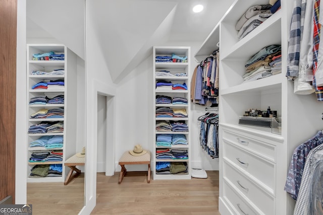 2756 Octavia Ln, Marietta, GA 30062 - walk in closet with light wood finished floors