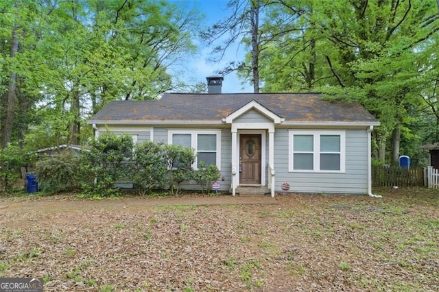 2505 Mellville Ave, Decatur, GA 30032 - view of front of home with a chimney