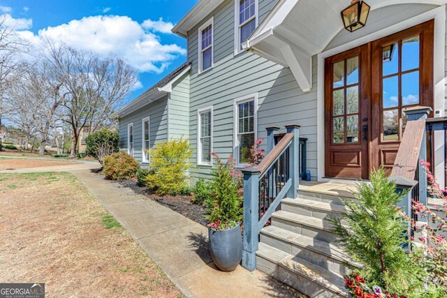 4402 Sugar Maple Pl, Gainesville, GA 30506 - view of front of home featuring a chimney