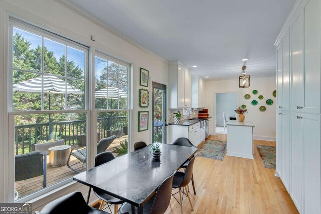 4402 Sugar Maple Pl, Gainesville, GA 30506 - wooden deck with outdoor dining space