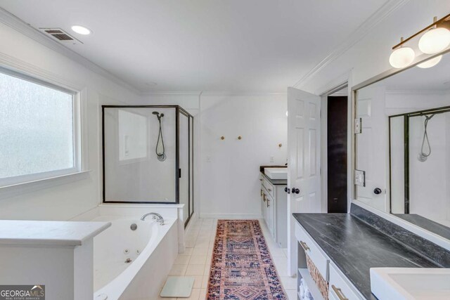 4402 Sugar Maple Pl, Gainesville, GA 30506 - full bath featuring vanity, toilet, tile patterned flooring, and baseboards