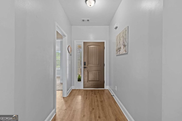 419 Highland Pointe Dr, Alto, GA 30510 - entryway featuring wood finished floors and baseboards