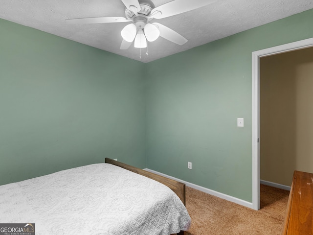 300 Furrow Creek Ct, Jackson, GA 30233 - carpeted bedroom featuring baseboards and ceiling fan