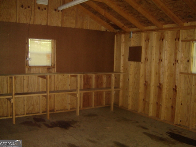 6177 County Road 266, Five Points, AL 36855 - misc room with vaulted ceiling