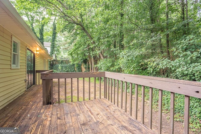 220 Harwell Rd NW, Atlanta, GA 30331 - view of wooden terrace