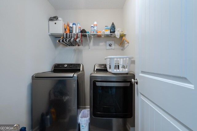 247 Morgan Field Blvd, Ludowici, GA 31316 - washroom with independent washer and dryer