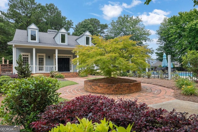 1925 Stonewyck Ct, Cumming, GA 30041 - view of front of property with a porch