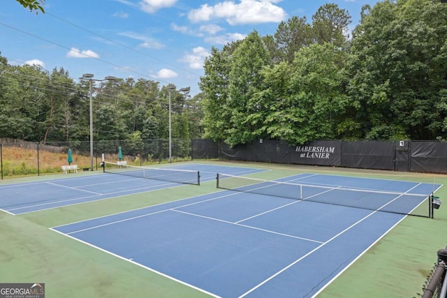1925 Stonewyck Ct, Cumming, GA 30041 - view of tennis court featuring community basketball court