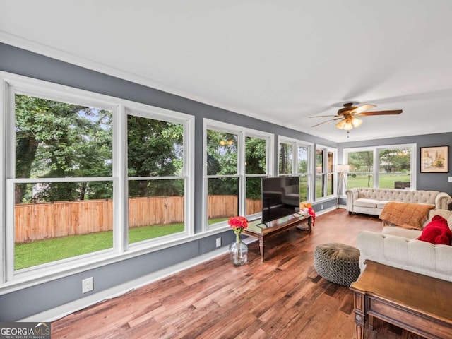 1488 Vine St NE, Gainesville, GA 30501 - sunroom / solarium featuring wood finished floors
