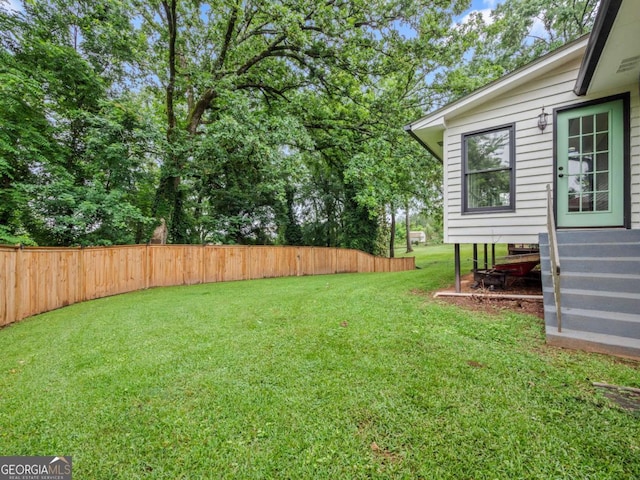 1488 Vine St NE, Gainesville, GA 30501 - view of yard with entry steps