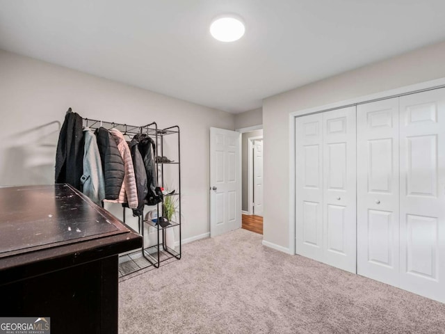 1488 Vine St NE, Gainesville, GA 30501 - bedroom featuring carpet flooring, baseboards, and a closet