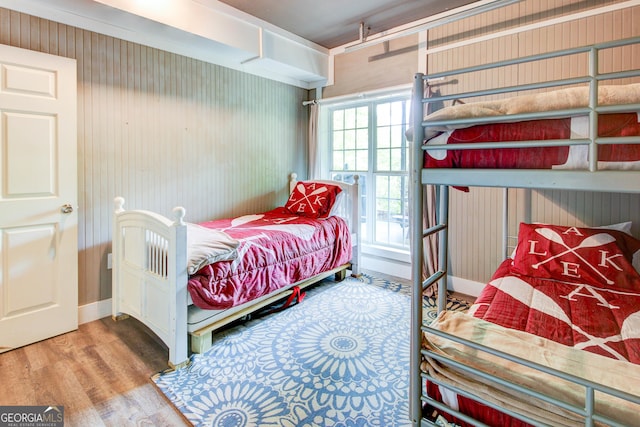 86 Waters Dr, Wedowee, AL 36278 - bedroom featuring wood finished floors