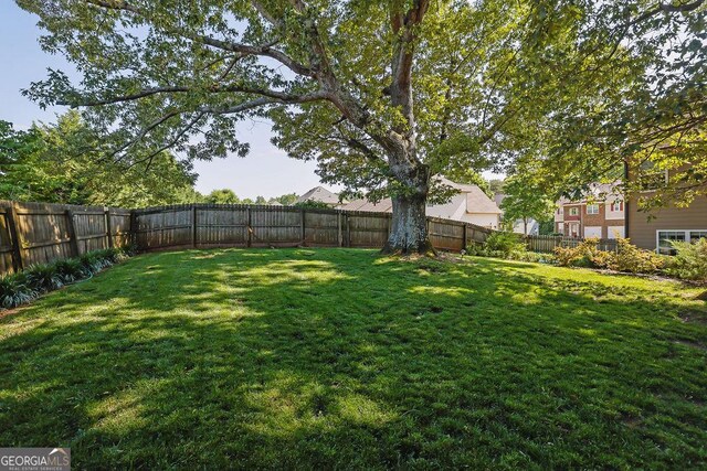 2295 Hemrick Rd, Cumming, GA 30041 - view of fenced backyard