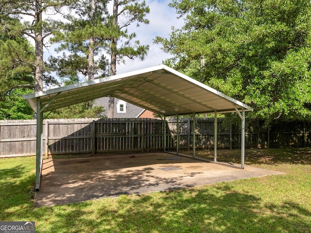 571 Swint Rd, Griffin, GA 30224 - view of car parking featuring a detached carport