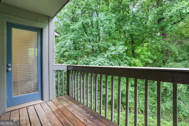 206 Tuxworth Cir, Decatur, GA 30033 - view of wooden terrace