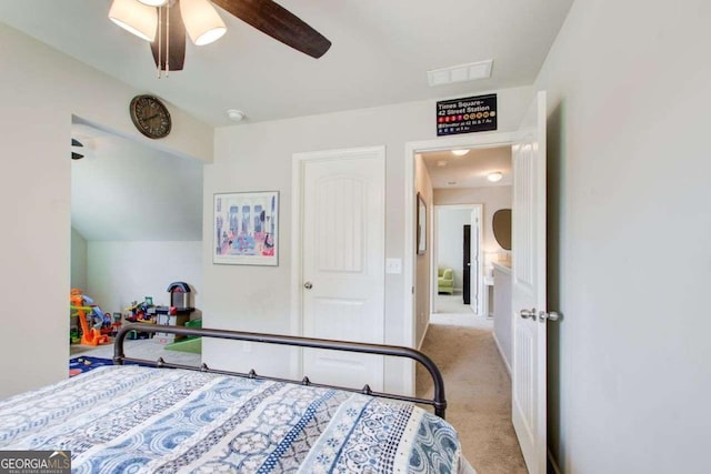 1300 Jefferson Walk Cir, Jefferson, GA 30549 - bedroom featuring carpet floors and a ceiling fan