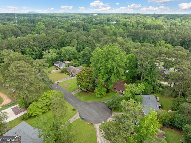 3047 Hudson Ct, Decatur, GA 30033 - aerial view of property and surrounding area with a forest