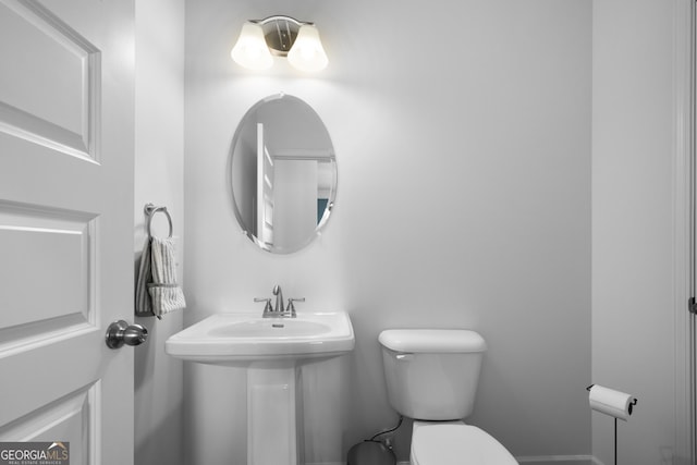 22 Mossy Oaks Ln NE, Rome, GA 30165 - half bath with toilet