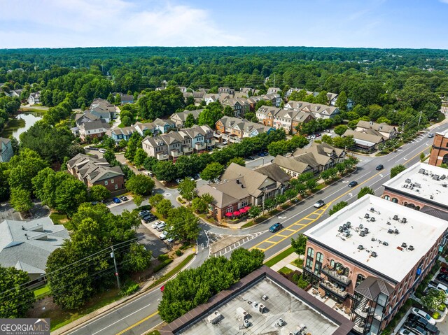 505 Parkview Dr, Milton, GA 30004 - bird's eye view of a heavily wooded area