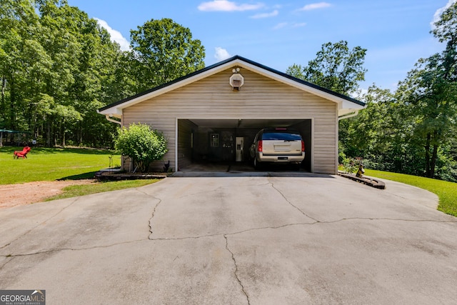 75 Barber Rd, Carrollton, GA 30116 - view of detached garage