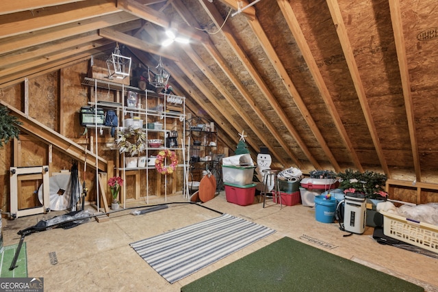 109 Carrington Ct, Kingsland, GA 31548 - view of unfinished attic