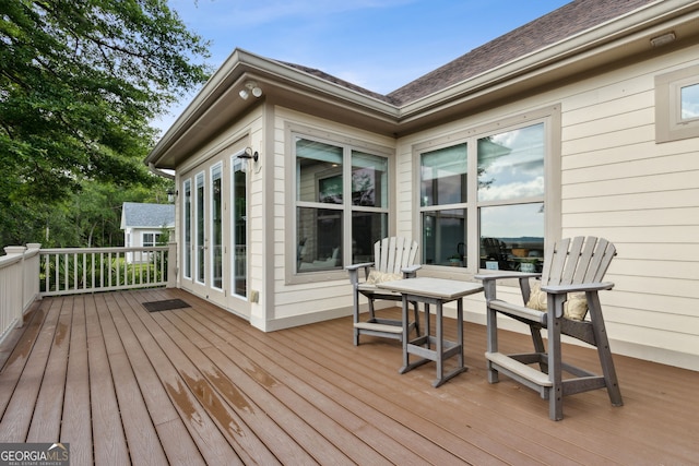109 Carrington Ct, Kingsland, GA 31548 - view of wooden deck