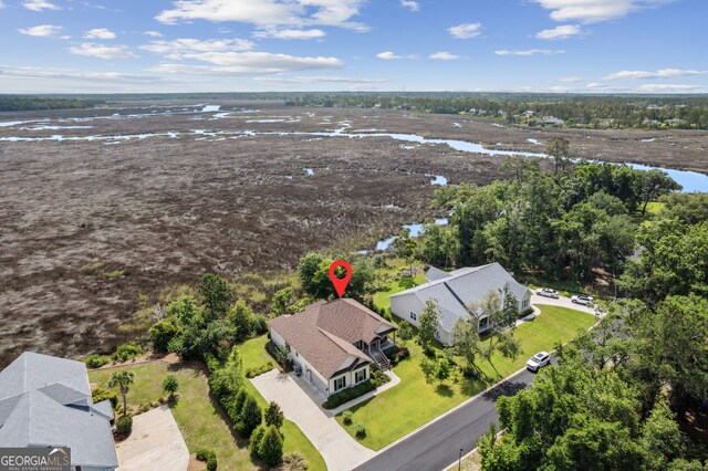 109 Carrington Ct, Kingsland, GA 31548 - aerial view of residential area featuring a large body of water