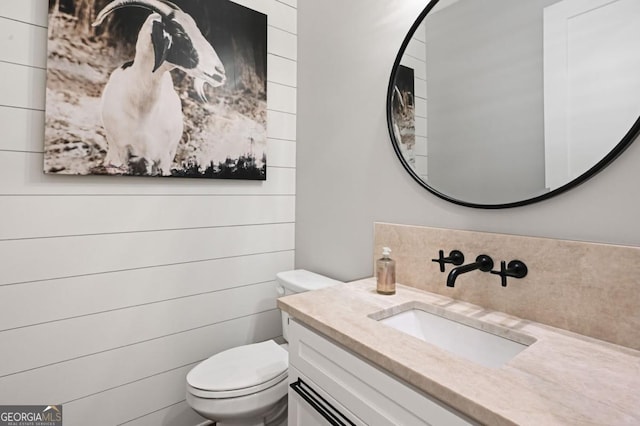 221 Goss Ln, Ball Ground, GA 30107 - bathroom featuring toilet and vanity