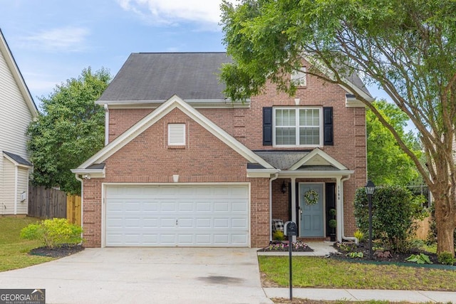 1186 Hawthorn Ln, Grayson, GA 30017 - traditional-style house featuring driveway and brick siding