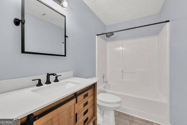 1186 Hawthorn Ln, Grayson, GA 30017 - full bathroom with vanity, bathing tub / shower combination, and wood finished floors