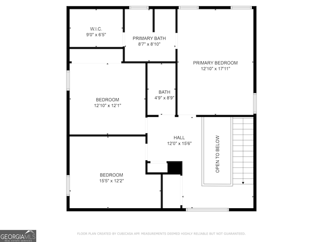 1186 Hawthorn Ln, Grayson, GA 30017 - view of floor plan / room layout