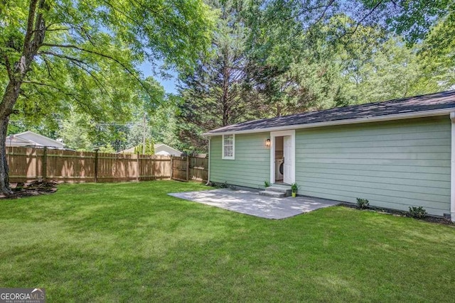 2572 Bates St SE, Smyrna, GA 30080 - view of yard with a patio