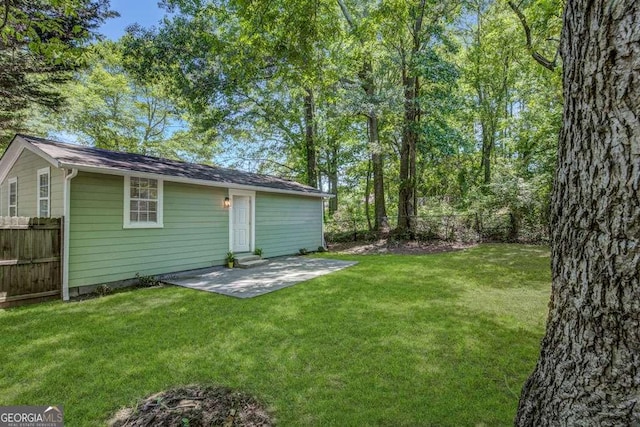 2572 Bates St SE, Smyrna, GA 30080 - view of yard featuring a patio