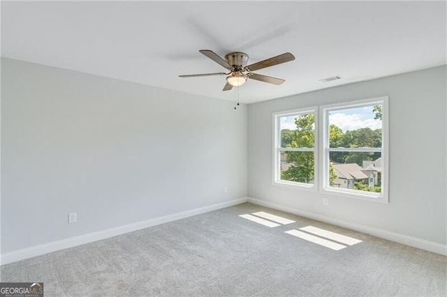 1226 Bloomsbury Ln, Gainesville, GA 30501 - empty room featuring carpet floors and a ceiling fan