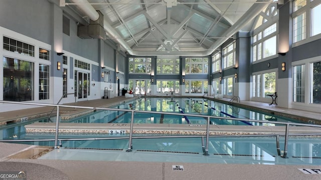 1391 Crooked Creek Rd, Greensboro, GA 30642 - view of indoor community pool