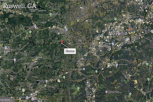10845 Shallowford Rd, Roswell, GA 30075 - map of property location